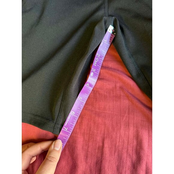 POP Fit Stella Shorts High Waist Athletic/Bicycle/Workout Sz XL Black - Picture 6 of 6